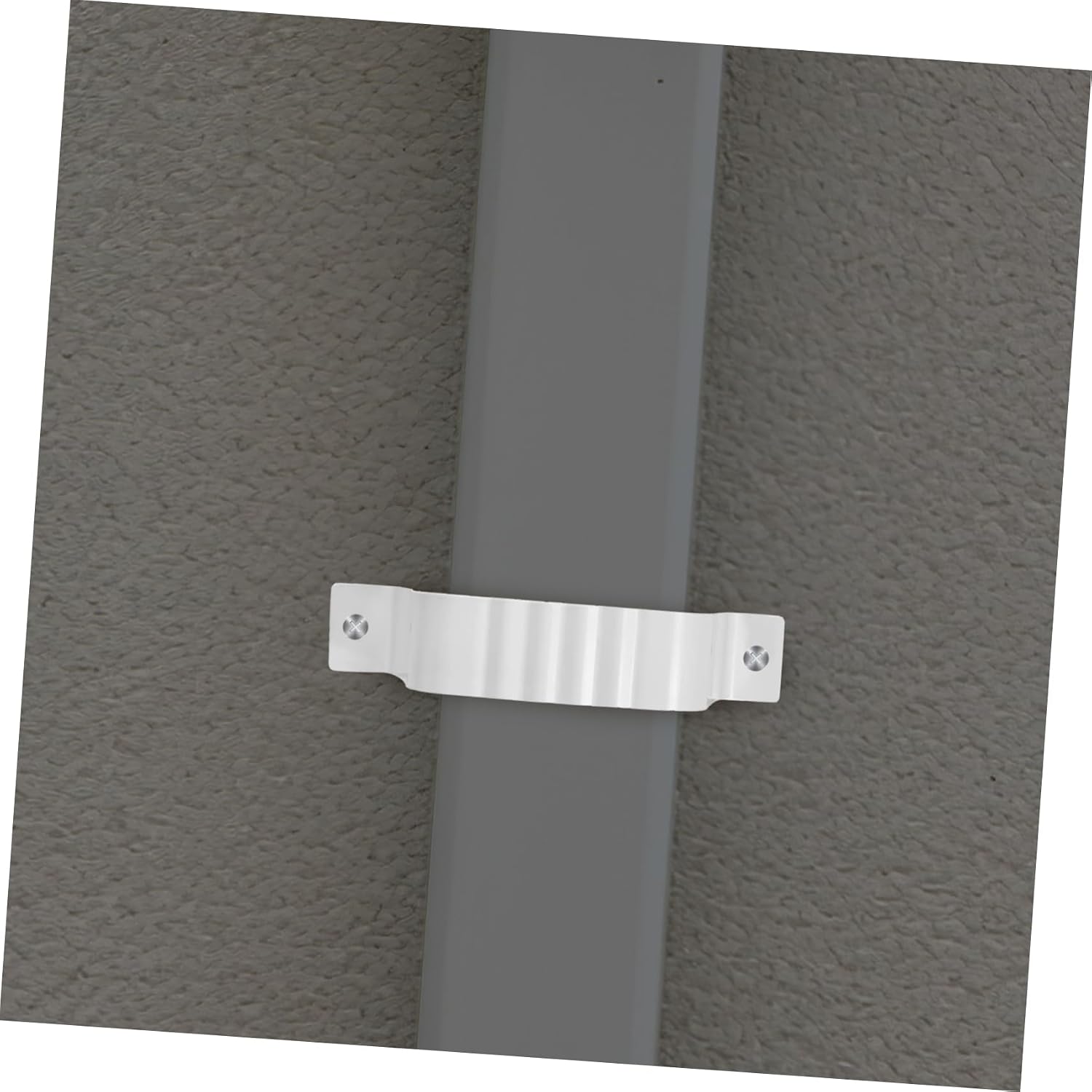 Aluminum Alloy Gutter Bracket Strap for Drainage Connection Downspout Extension Compatible Fittings for Easy Installation