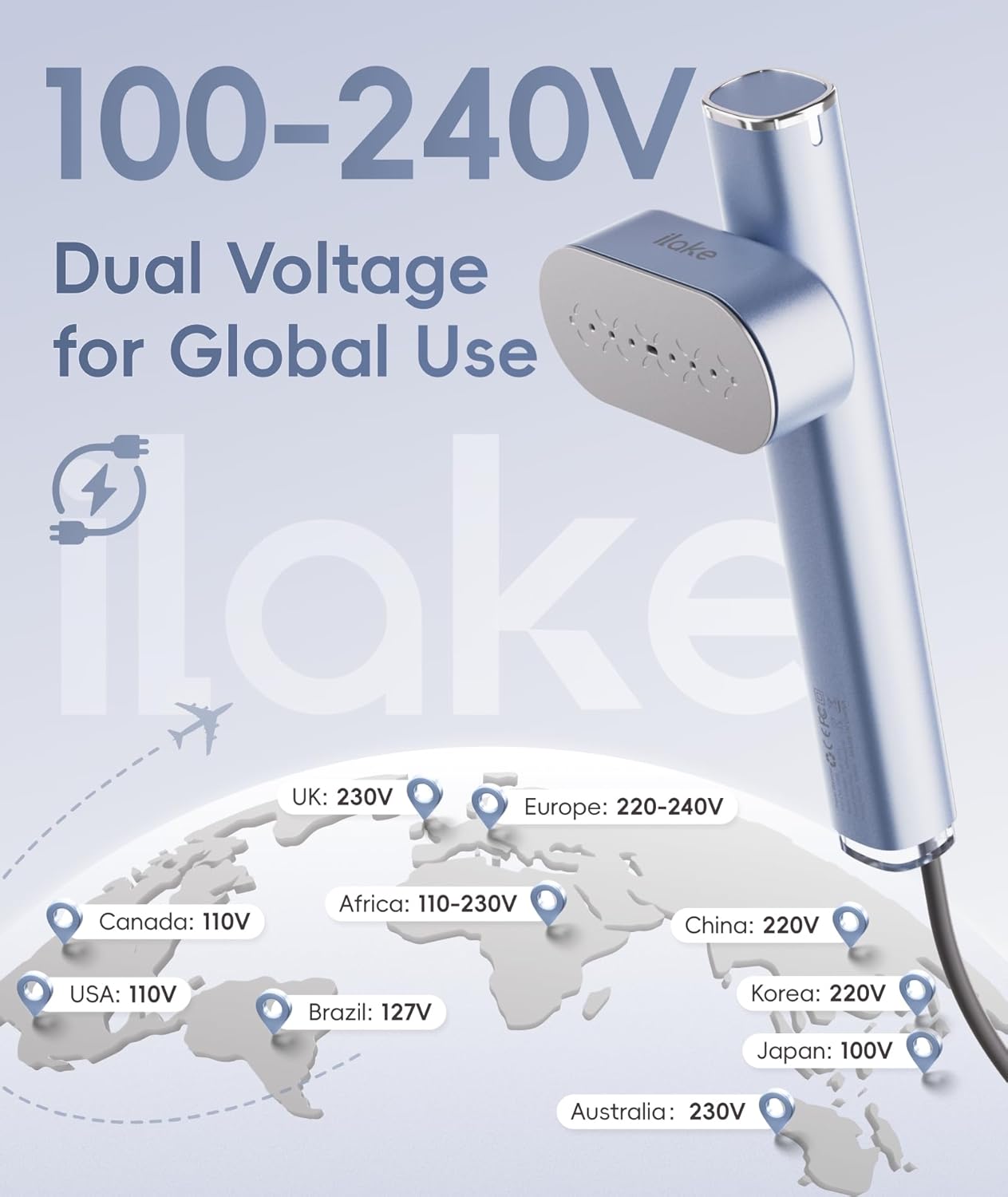 Steamer for Clothes, 1000W Portable Garment Steamer Travel