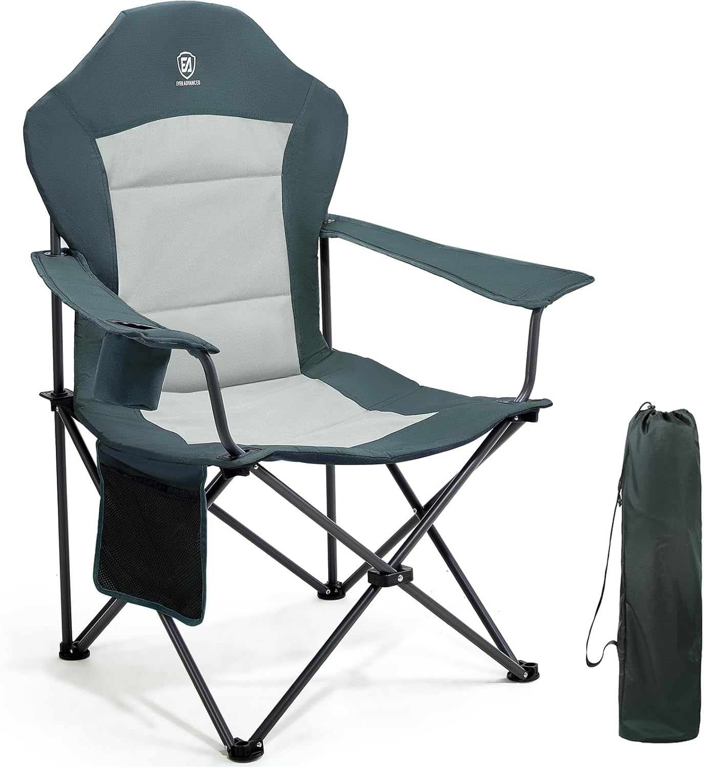 EVER ADVANCED Luxury Folding Camping Chair teljes nézet