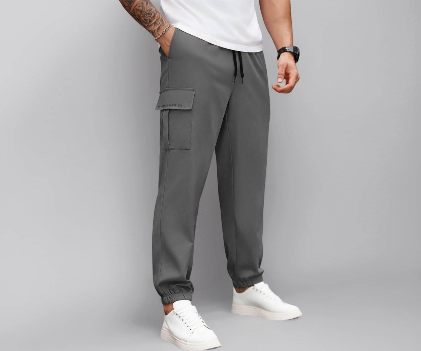 ENDEAVOUR WEAR Men's Track Pants|Cargo Pants|Cargo Jogger Stretchable Sports Gym Running Pants |Casual Loungewear