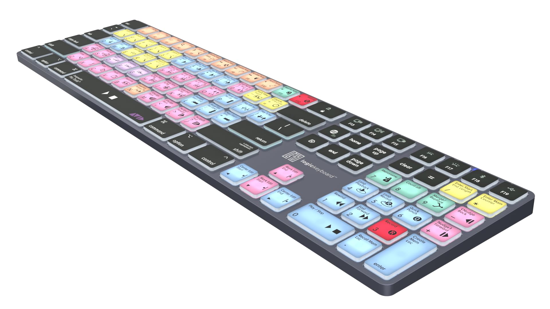 Amazon.com: Logickeyboard Titan Wireless Backlit Keyboard for Avid