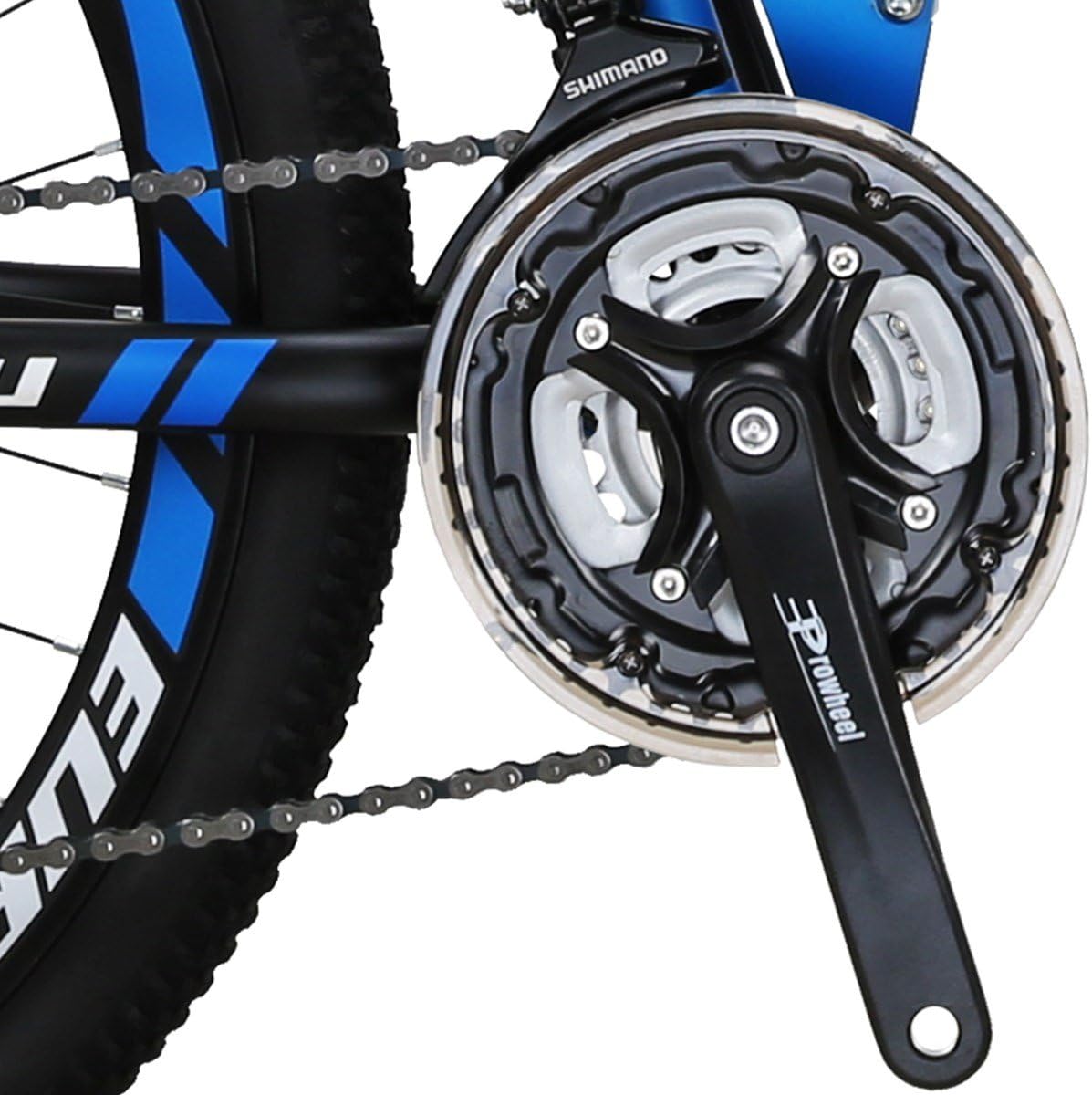 EUROBIKE Mountain Bikes TSM G6 Bicycle 21Speed Dual Disc Brake Spoke Wheels Bike