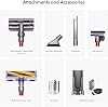 Aspiradora inalámbrica Dyson V15 Detect Plus, iluminación que revela el polvo, 240AW, 3 modos de potencia, hasta 60 minutos,² limpia a fondo pisos duros y alfombras, desenreda pelo de mascotas, se convierte en manual 5