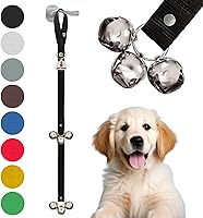 Caldwell's Dog Potty Bells - Extra Loud Adjustable Doorbell for Potty Training, Durable for All Breeds & Puppies