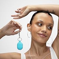 Vista 3 de Eargasm Lux Flex Funda para tapones para los oídos, funda protectora de silicona suave con cierre magnético, llavero y mosquetón para mantener