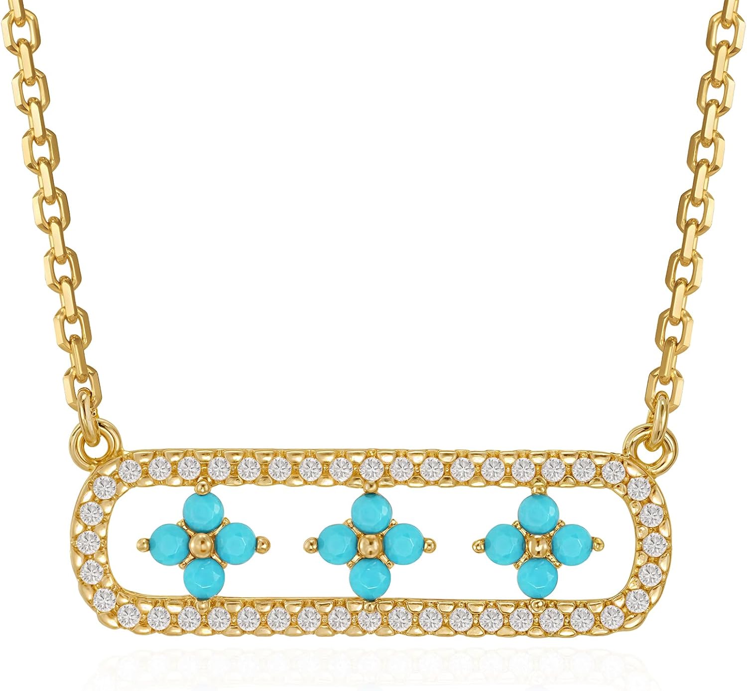 BENEIGE Necklace for Women Dainty Pendant, Charm Necklace with 14K Gold Plated Versatile Jewelry Gift for Everyday, Party for Women