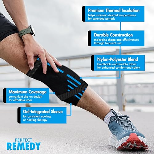 Miniatura 10 de Paquetes de hielo de gel para lesiones, paquete caliente reutilizable de gel reutilizable, compresa fría y compresa caliente, paquete de hielo para