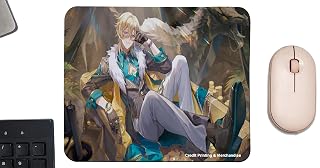Credit Printing & Merchandise | Honkai Star Rail | HSR | XXL Mouse Pad (280 x 580 x 3 mm) / Small Mouse pad (220 x 175 x 3 mm) Gaming, Office, Personal Use | Fanmade (Aventurine, S)