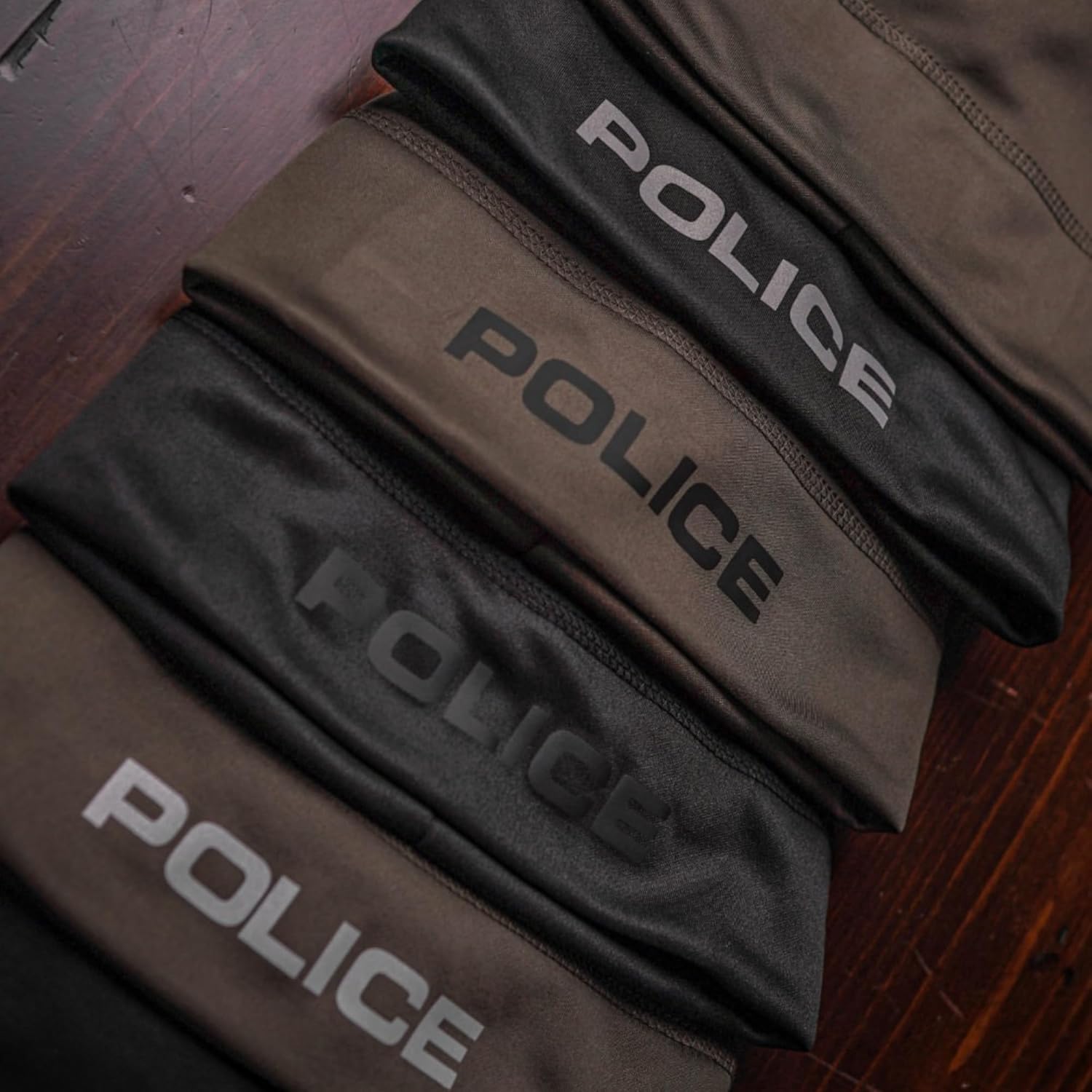 Police Utility Beanie - USA Patriotic Gear - Poly-Spandex Blend for Stretch-Fit Comfort - Unisex Hi-Vis Winter Hat - Image 4