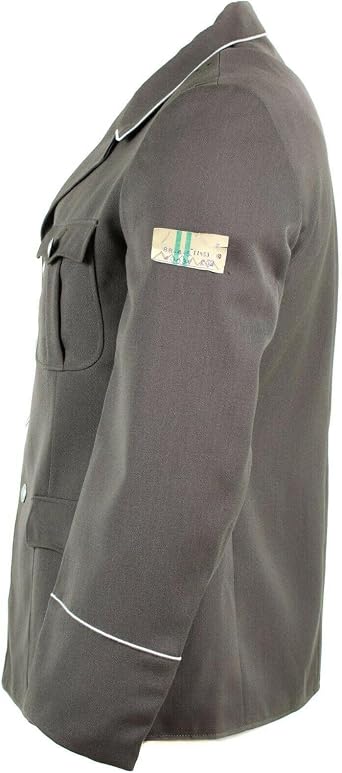Original German NVA Army Dress Jacket Officier Formal Uniform Grey Military NEW