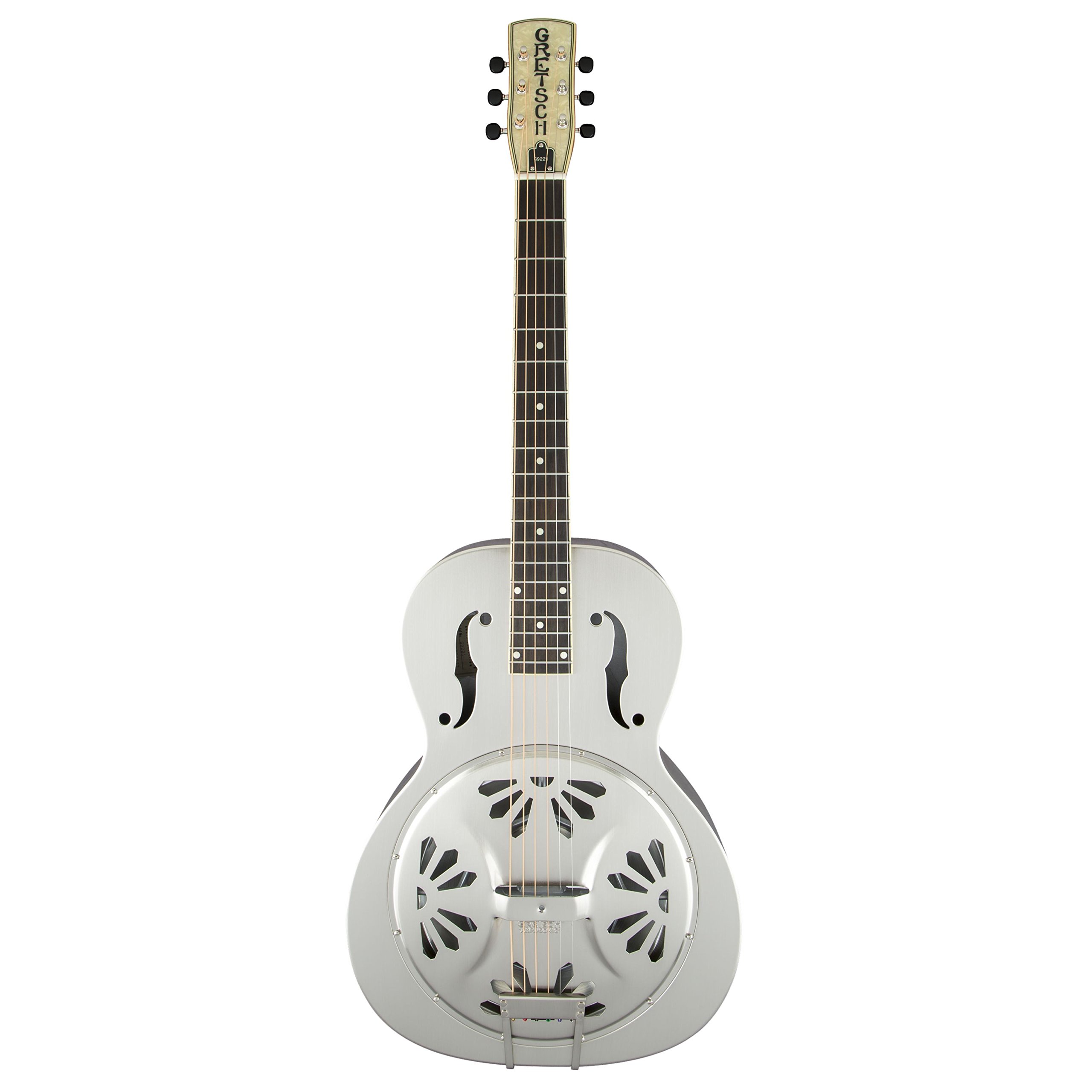 Gretsch G9221 Bobtail Round-Neck Spider Cone Electro-Resonator (Steel) - Dobro