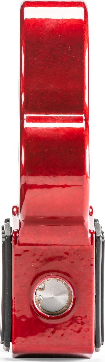 Factor 55 Flatlink Multi-Mount Winch Cable Shackle Mount, Designed for Steel Cables and Synthetic Winch Ropes with Load Capacity: 16,000 lbs - Red