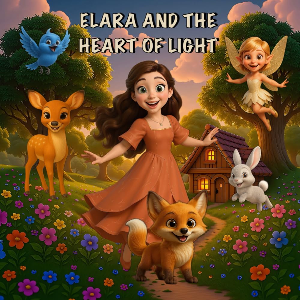 Elara and the Heart of Light: A Magical Tale of Courage, Friendship, and Forest Magic