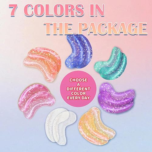 Miniatura 3 de Sulily 28 pares de parches para debajo de los ojos, almohadillas de gel para reducir las arrugasojosojos hinchadosbolsas para los ojos, productos