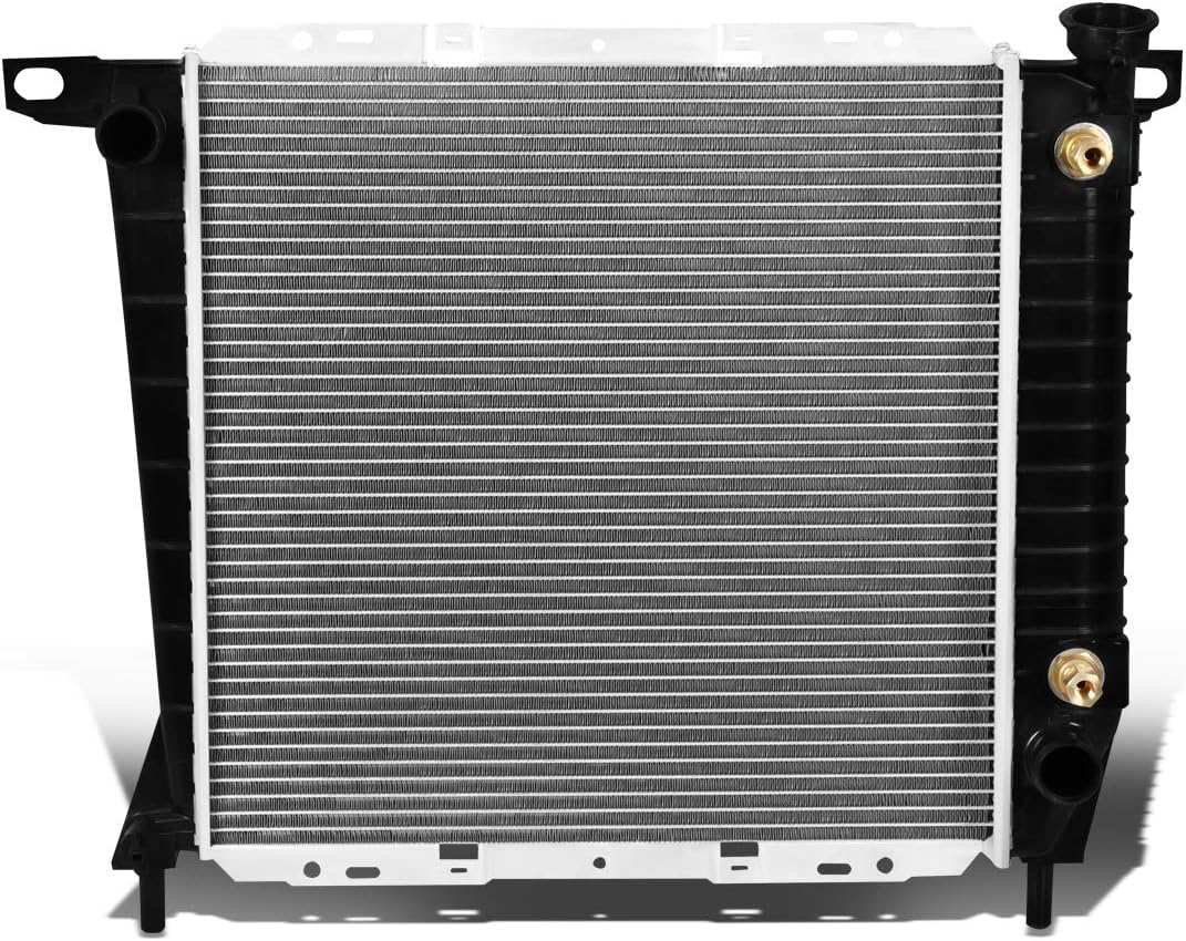 DNA Motoring DPI 1061 1-Row Aluminum Core Radiator Compatible with 94 Mazda B3000 / 85-94 Ranger, CU1735 8011735 E57H8005PA E77H8005BA E57H8005EA, OEM-RA-1061