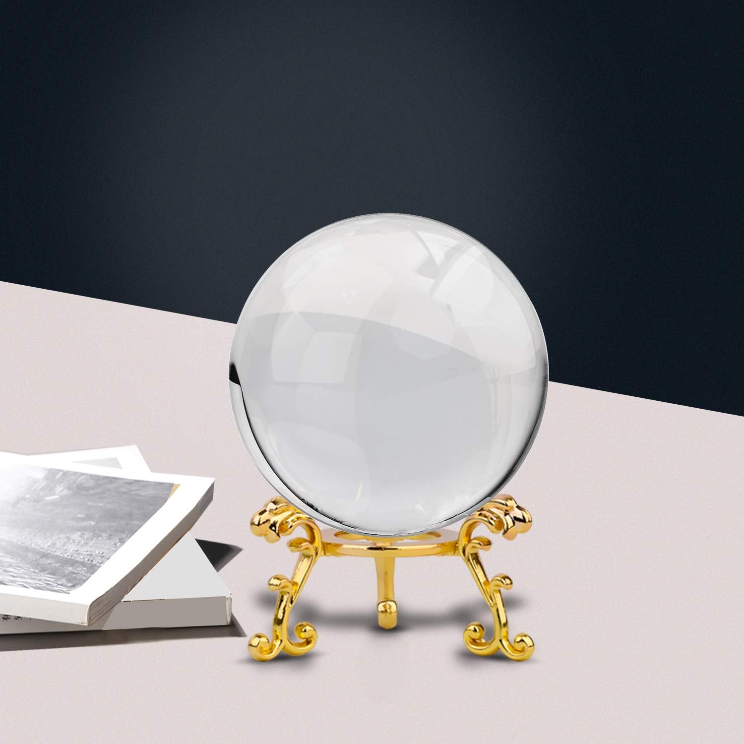 Webストア限定 クリスタルクリアクリスタルボールシンカースタチュークリエイティブクリスタルボール家具 メタル 定価 セール Www Care7 Org