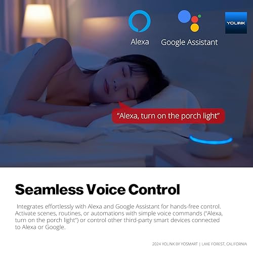 Vista 8 de YoLink - Interruptor de pared, interruptor de luz inteligente de 1/4 milla de alcance súper largo de 1/4 milla, interruptor de pared de 10 A