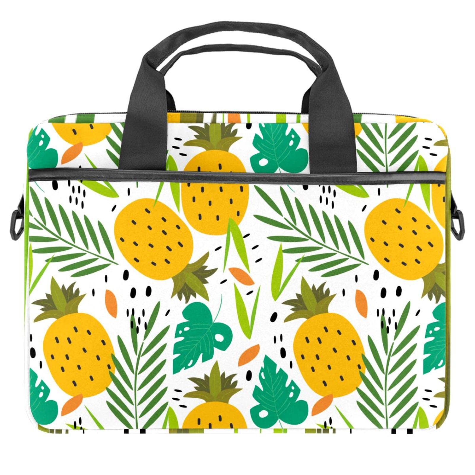 Sacoche pour ordinateur portable 13 pouces à 14.5 pouces et housse bandoulière motif tropical - 7
