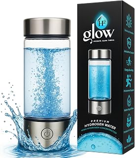 2025-2026 Newly Updated Hydrogen Water Bottle Generator – 420ml Portable Hydrogen Water Ionizer with SPE/PEM Technology – Hydrogen Water Machine – High Hydrogen Concentration 1100–1680 PPB