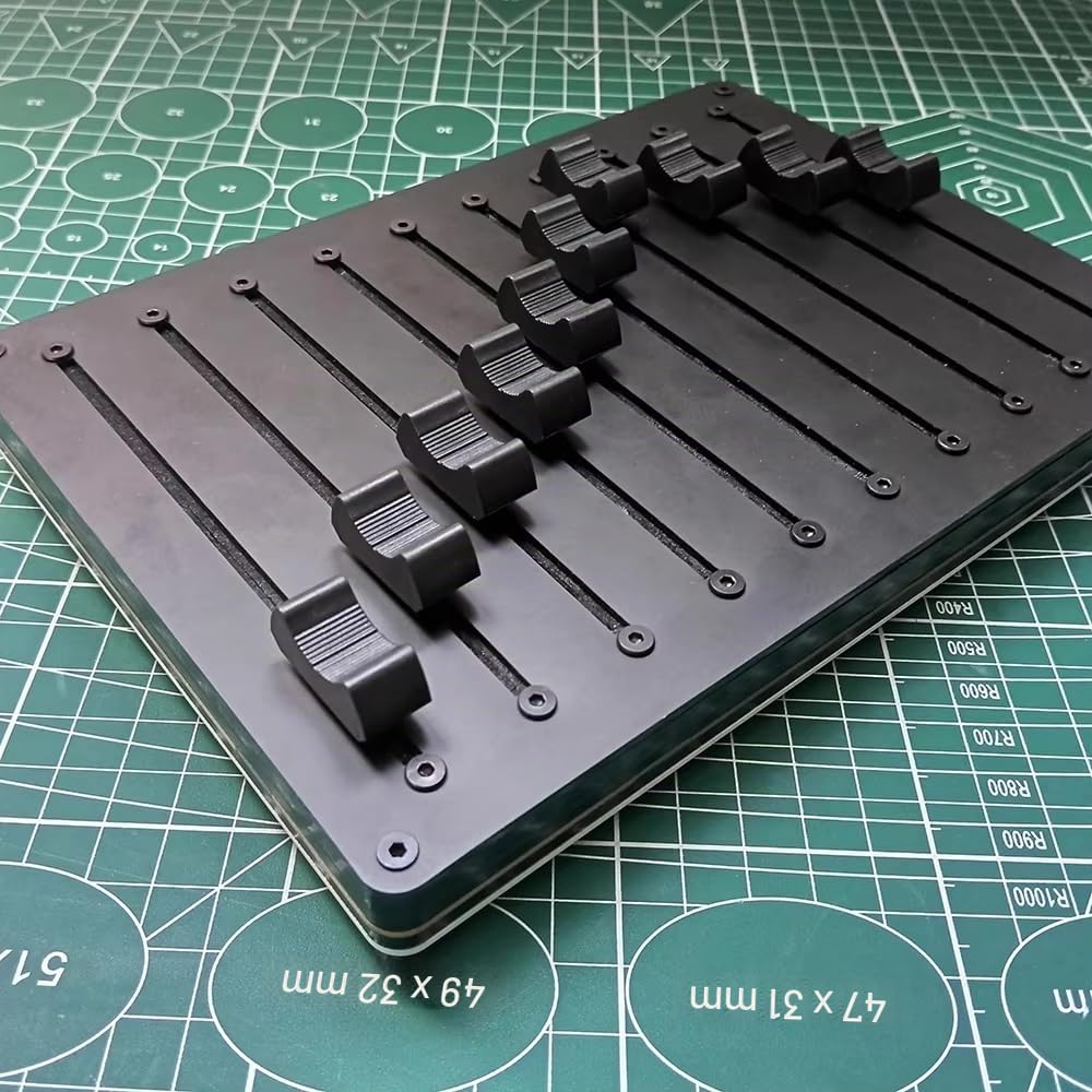 Fader Controller MIDI a 10 Canali, Messaggi CC Personalizzabili, Interfaccia USB/Type-C per Software DAW