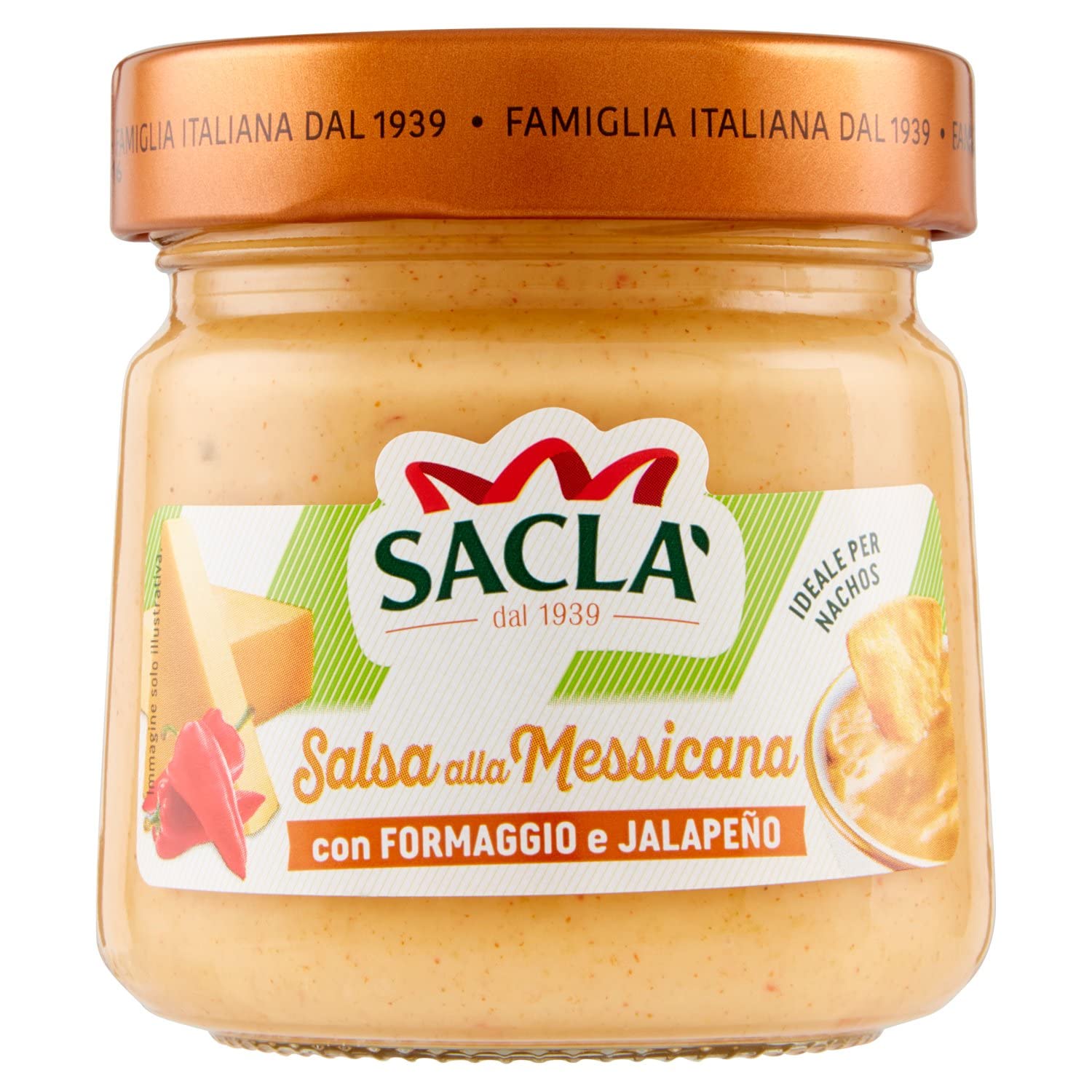 Saclà, Mexican Sauce with Jalapeno and Cheese
