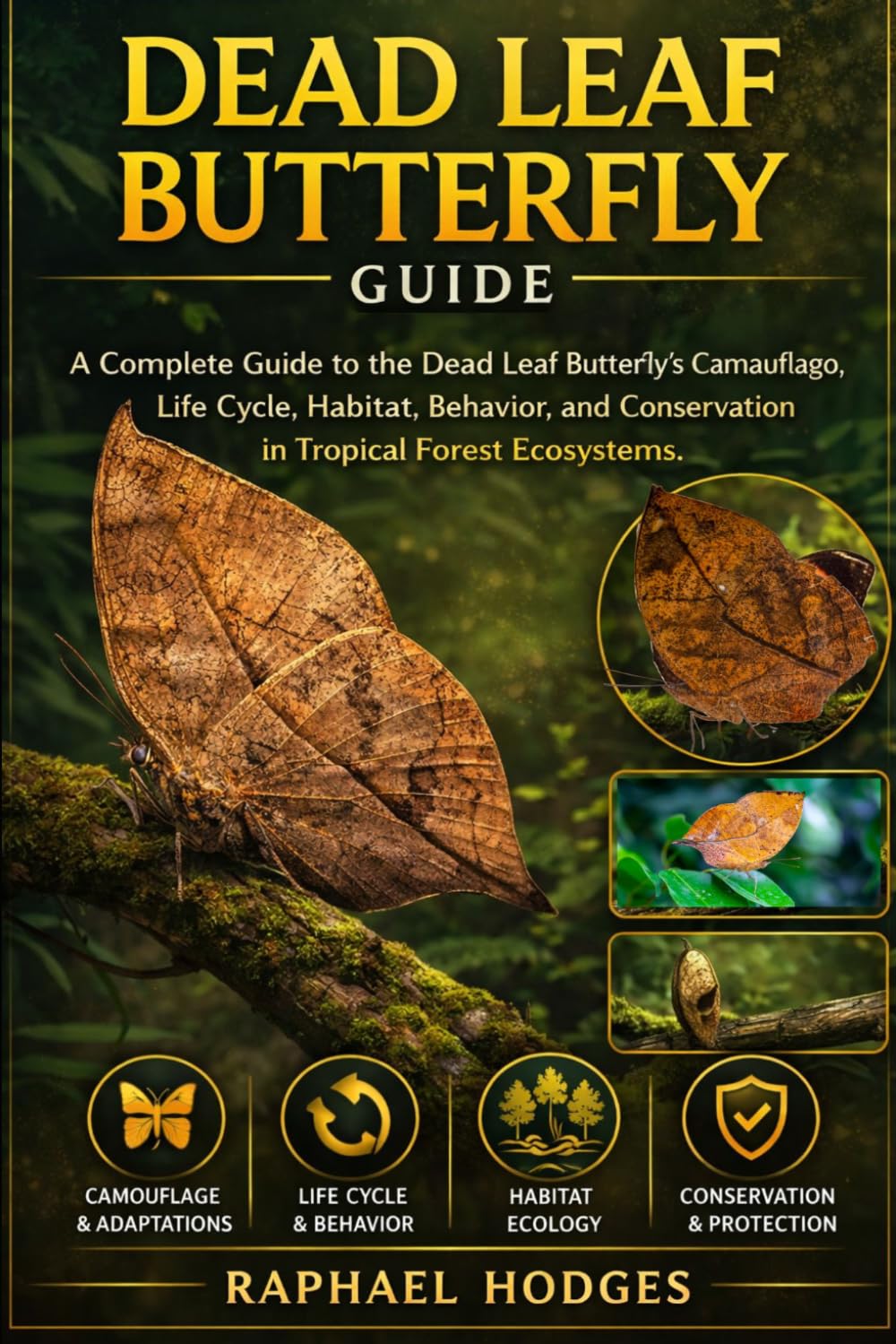 DEAD LEAF BUTTERFLY GUIDE: A Complete Guide to the Dead Leaf Butterfly’s Camouflage, Life Cycle, Habitat, Behavior, and Conservation in Tropical Forest Ecosystems