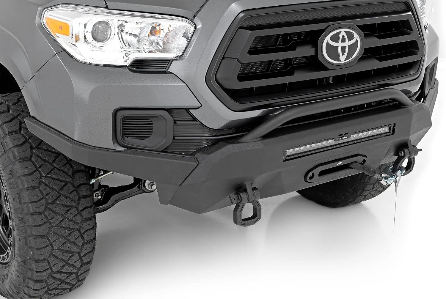 Rough Country Front High Clearance Bumper for Toyota Tacoma (2016–2023)