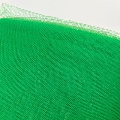 Kelly Green 54" - 40 Yard 100% Polyester Tulle Bolt Fabric