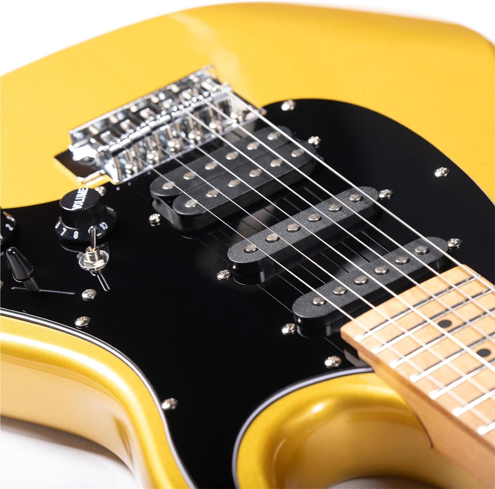 Chitarra Elettrica A 7 Corde Con Tastiera In Acero Blu Chitarre Elettriche Principianti