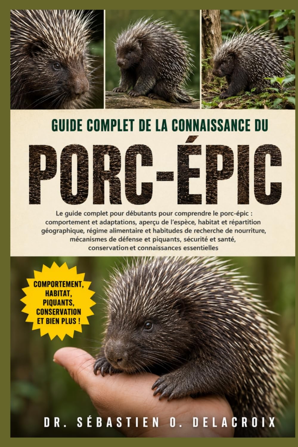 GUIDE COMPLET DE LA CONNAISSANCE DU PORC-ÉPIC: Le guide complet pour débutants pour comprendre le porc-épic : comportement et adaptations, aperçu de ... conservation et connaissances essentielles
