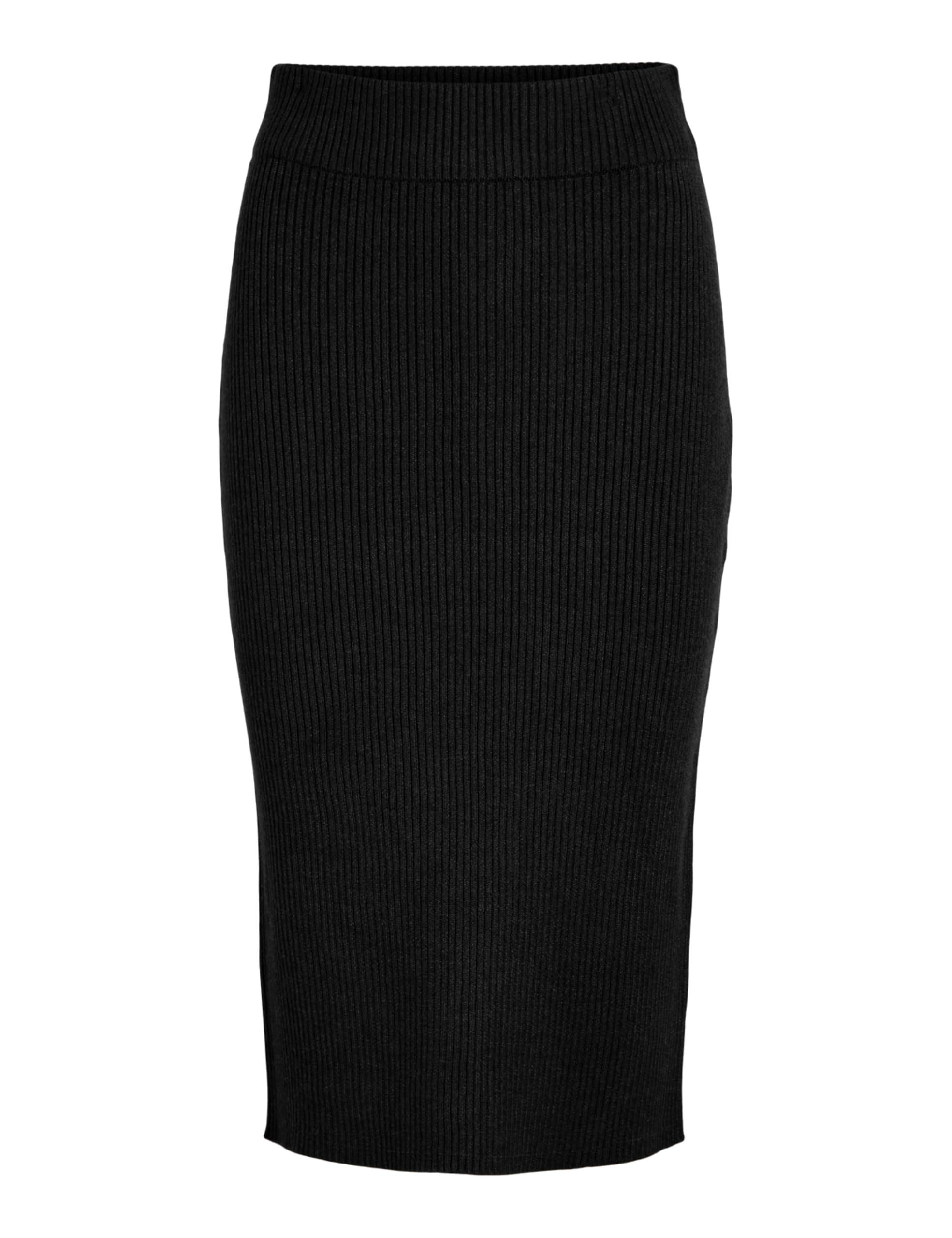 Vila Women's Viril Pencil Hw Knit Skirt-Noos