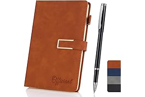 Hoolerry Wedding Officiant Book, Ordained Minister Supplies for Ceremony