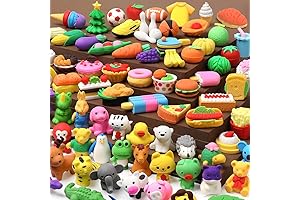 UMIKU - Borradores de Lápiz con Animales para Regreso a Clases