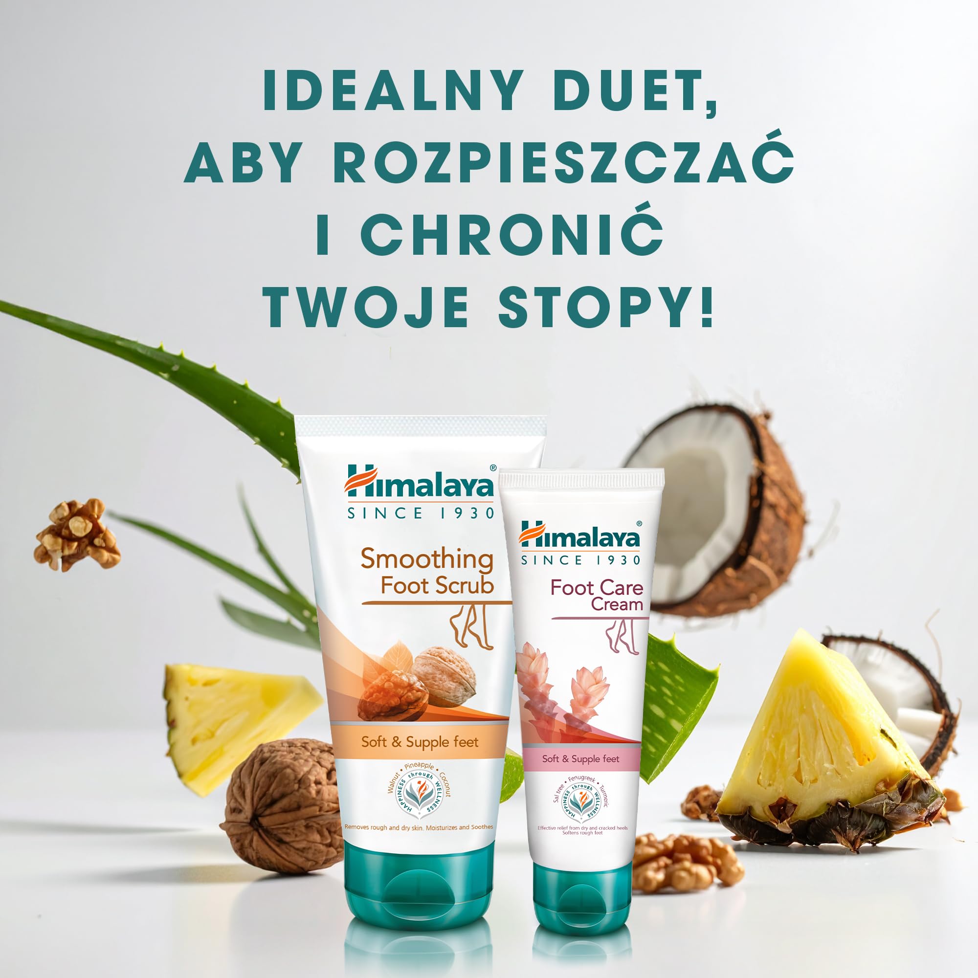 Himalaya Zioła Wygładzanie Stopa Szorować 150 ml
