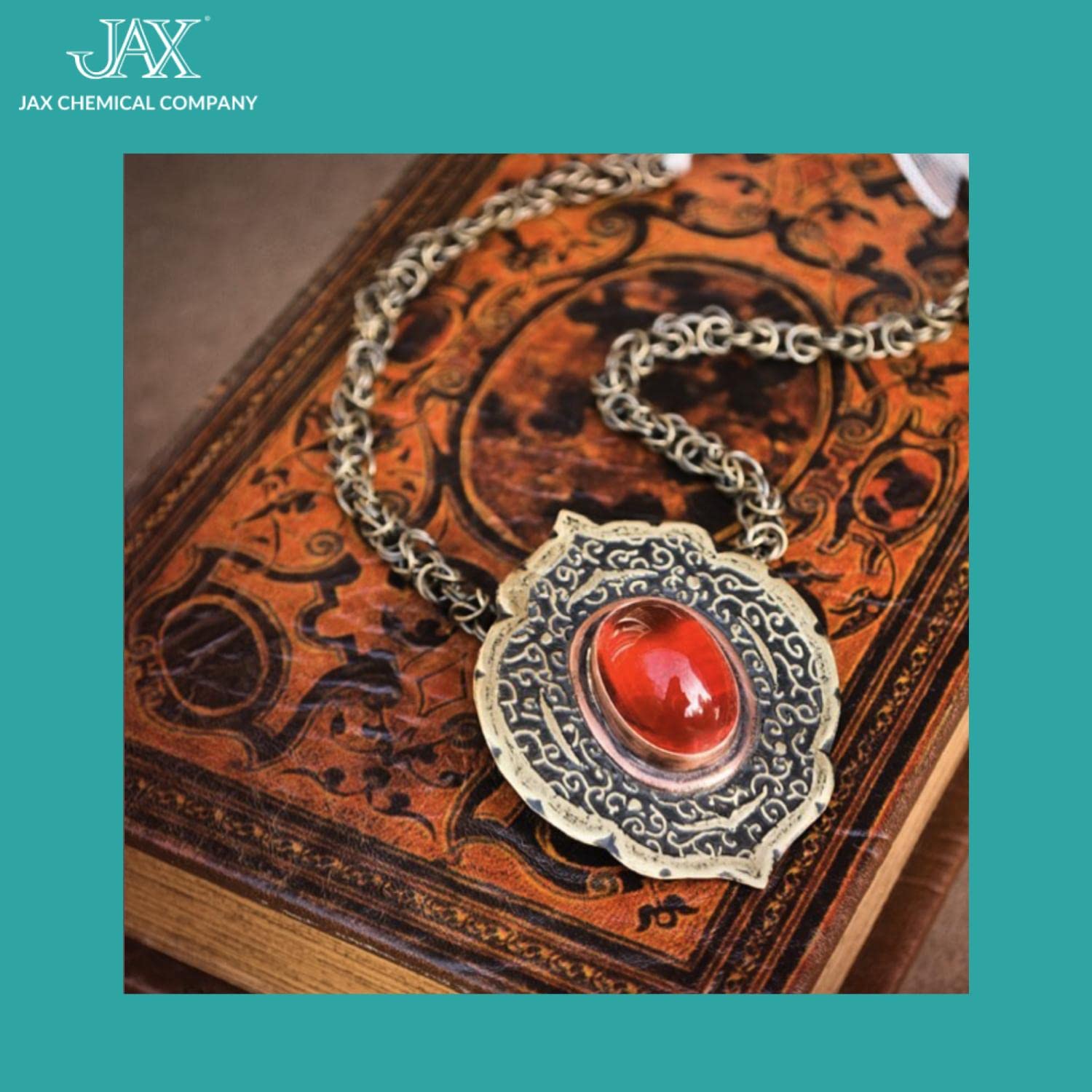 JAX Brown/Black Darkener - Metal Finishing Solution - Antique Finish Without Heat or Electricity - Pint
