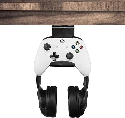 Miniatura 6 de Controlador de juegos debajo del escritorio Gamepad Soporte de montaje para Xbox ONE Switch PS4 PS5 Xbox Series XS STEAM PC Nintendo, fuerte soporte