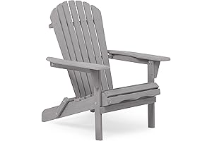 Wooden Folding Adirondack Chair: Your Ideal Outdoor Companion for Relaxation and Comfort