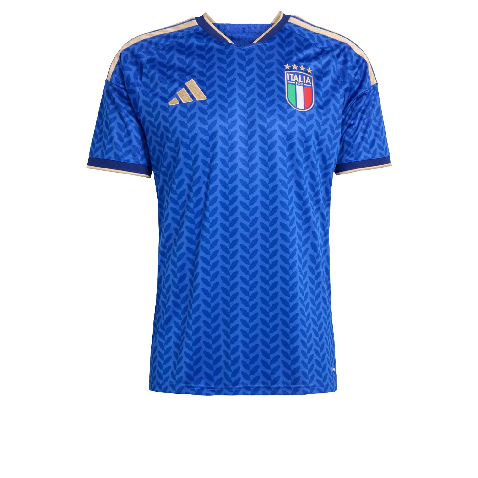 Adidas Men's Italy 26 Home Football Shirt Blue Extra Large