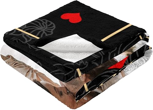 Miniatura 5 de Manta personalizada con fotos de texto, regalos personalizados para parejas, manta con imagen personalizada "I Love You", regalos para esposa,