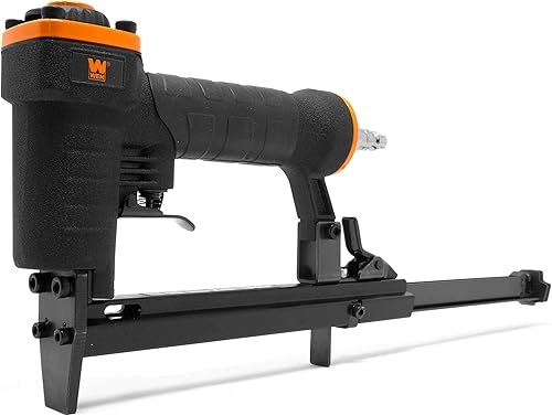 Miniatura 2 de WEN 61706 Grapadora neumática T50 neumática neumática de calibre 20 de 38 pulgadas para tapicería y carpintería