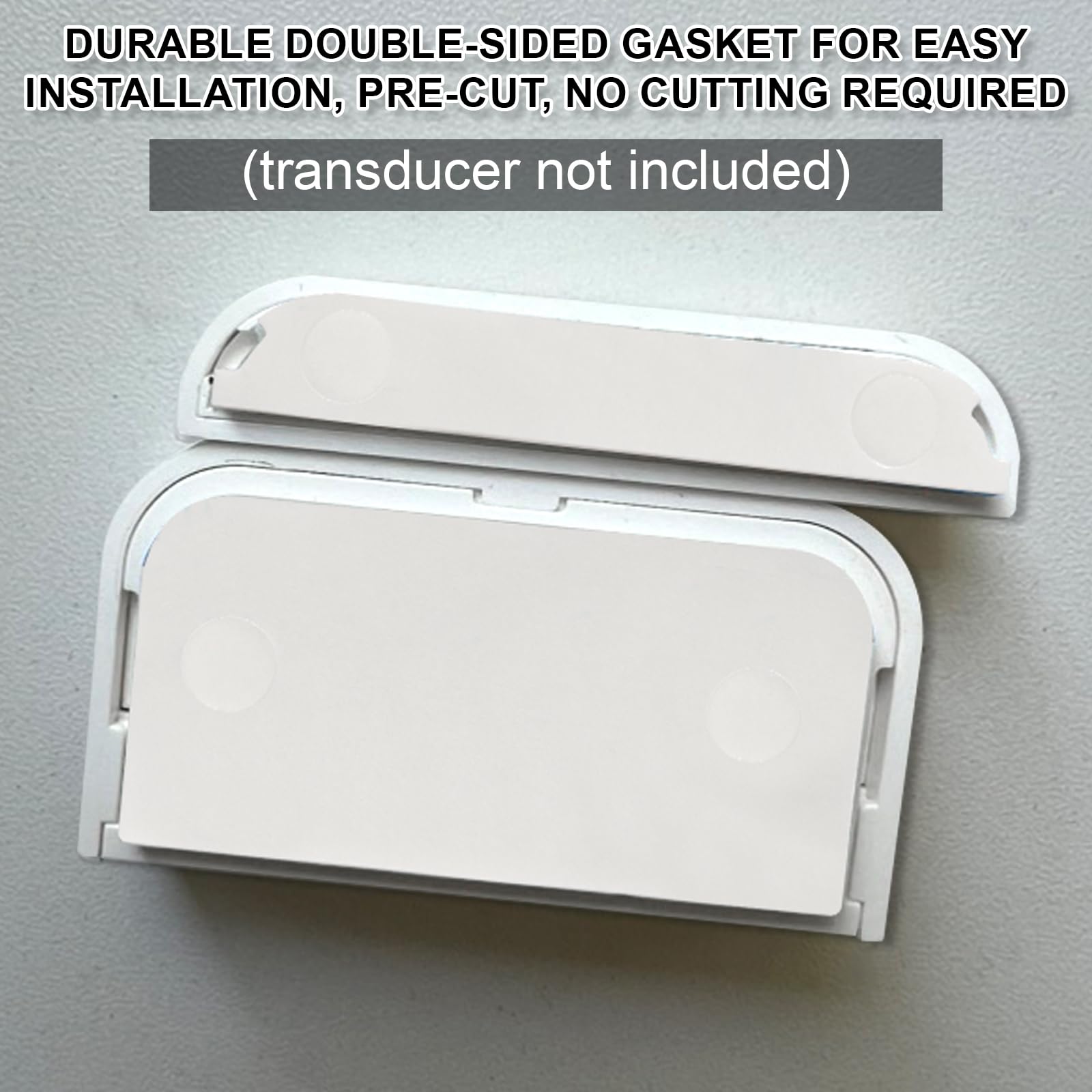 BOXOB 10 Paia Adesivi per Trasduttore Ring, Pads Doppia Faccia Resistente Nastro Sostitutivo per Sensore di Contatto Magnete Facile Installazione (2a Generazione)