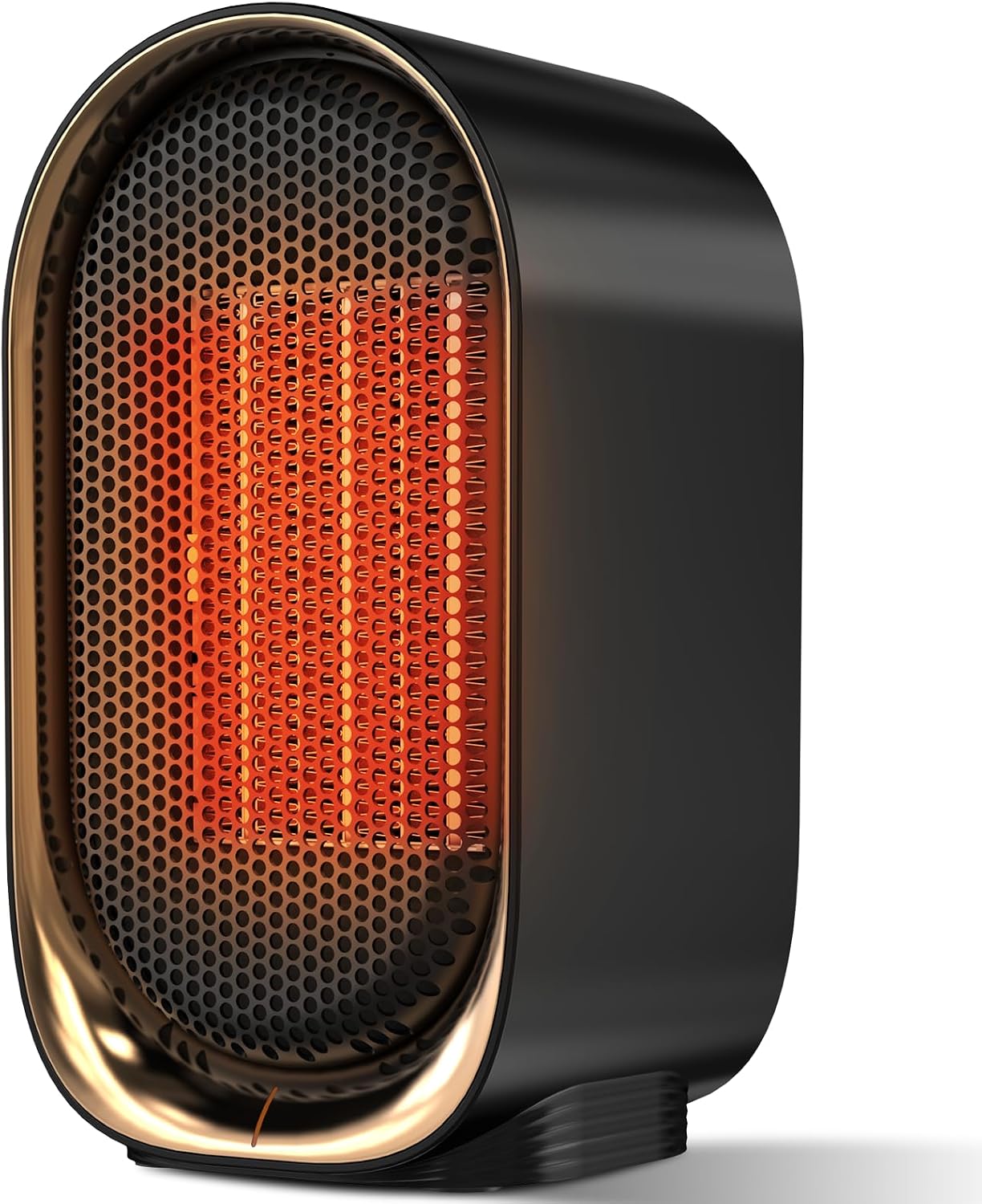 QQT Space Heater,Portable Mini Energy Efficient Space Heaters for Indoor Use,2-Speed Portable Heater Fan for Office with Adjustable,Triple Protection,Suitable for Bedroom, Office and Indoor Use(White)
