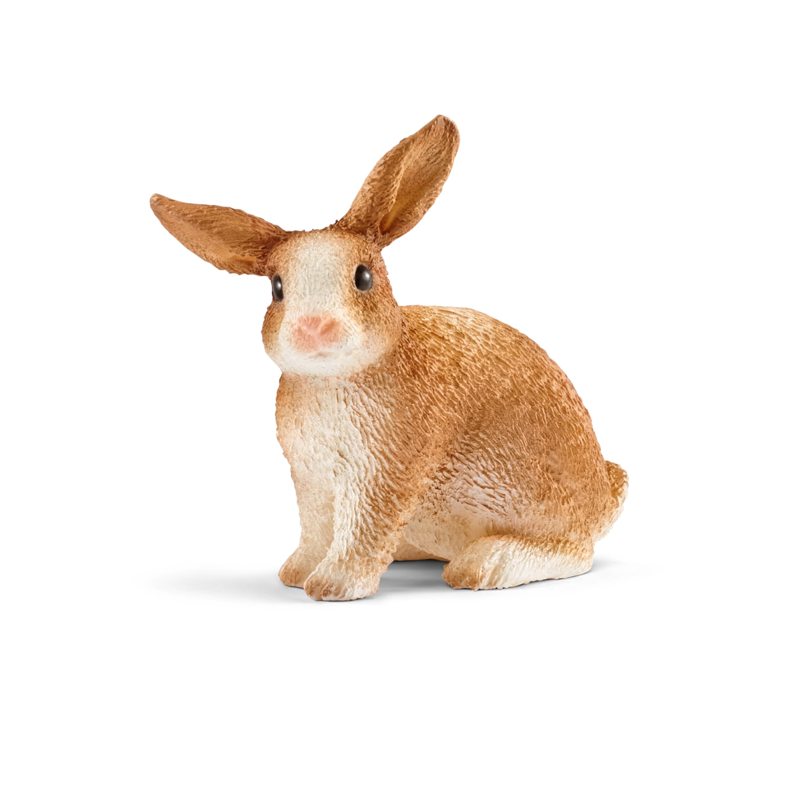 SCHLEICH13827 Rabbit, from 3 Years FARM WORLD - Figurine, 4 x 3 x 4 cm