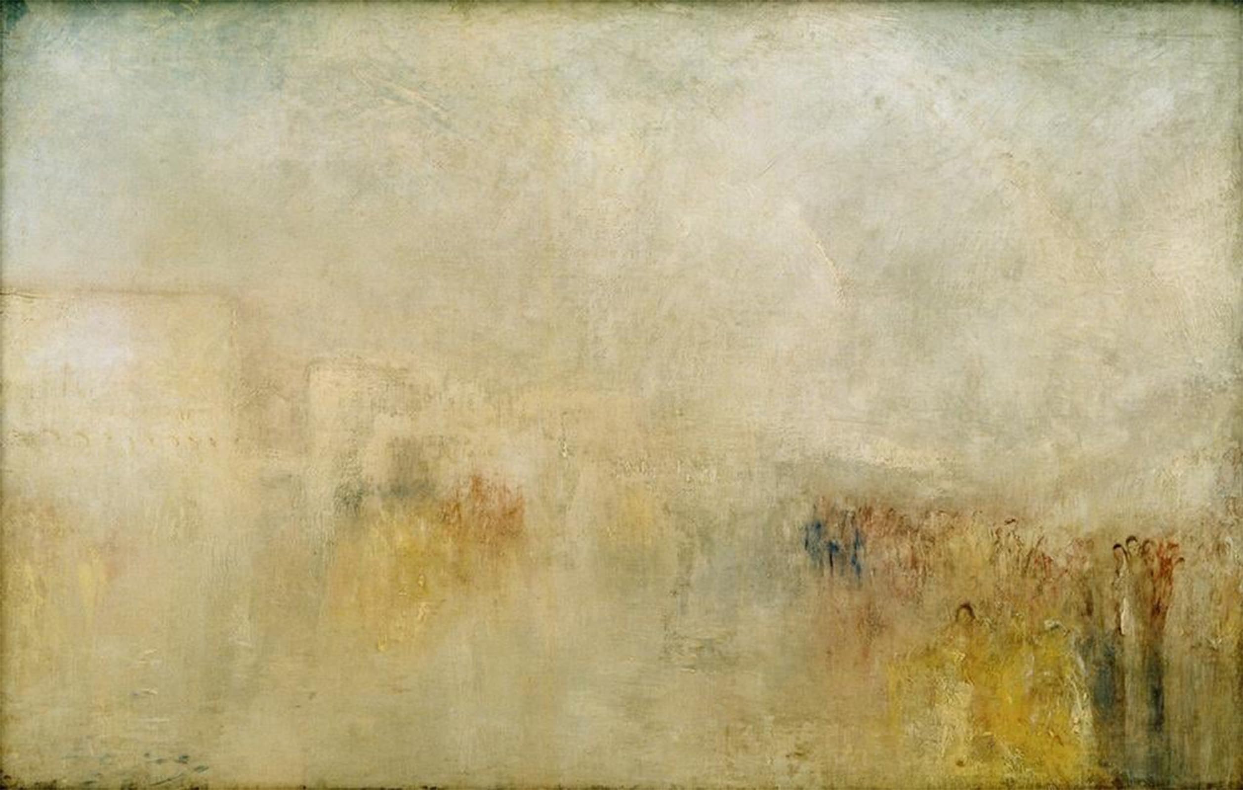 Cuadro en Lienzo Riva Degli Schiavoni Turner Decoración Impresión 60x90cm 5