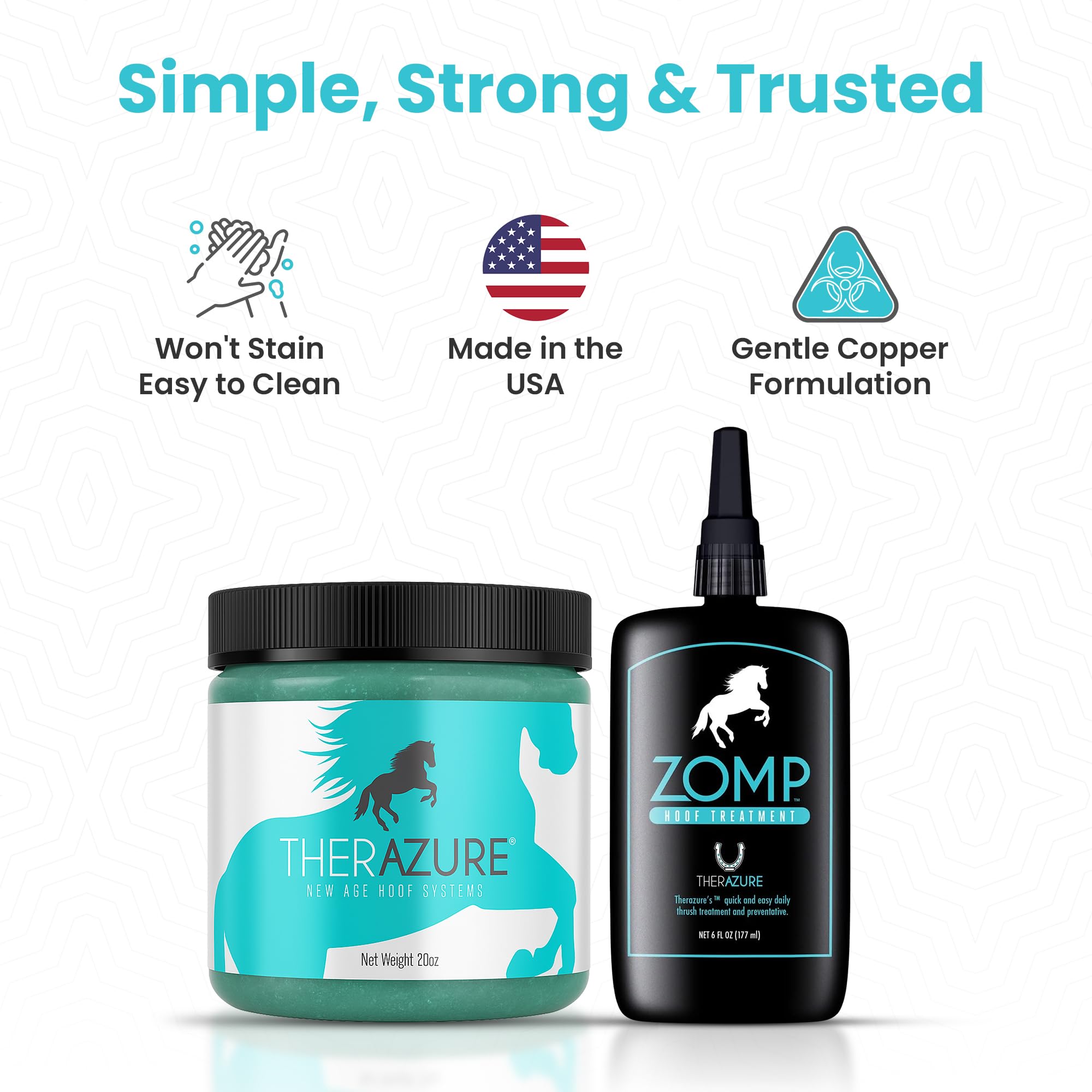 Horse Hoof Thrush Treatment Clay & Zomp Hoof Treatment Liquid – Effective Dual-Action Formula for Supporting Hoof Health & Hygiene – Long-Lasting Protection & Deep Penetration - image 8