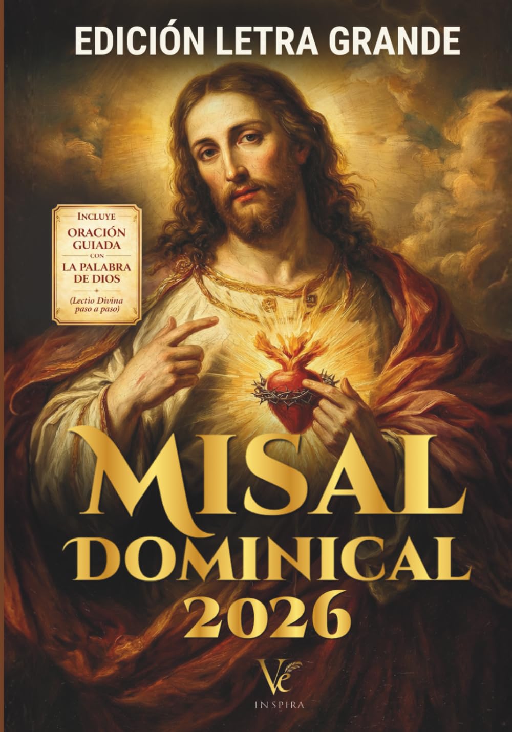 Misal Dominical 2026 | Edición Letra Grande: Incluye: Oración guiada con la Palabra de Dios (Lectio Divina paso a paso) (Spanish Edition)      Paperback – Large Print, January 15, 2026