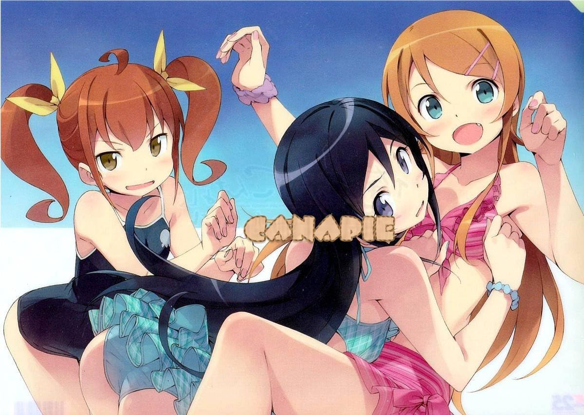 Amazon 俺の妹がこんなに可愛いわけがない クリアファイル 桐乃 あやせ 水着 イラスト かんざきひろ 電撃文庫 アニメ 萌えグッズ 通販