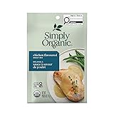 Simply Organic Chicken Gravy Mix, Certified Organic, Gluten-Free - 24g Packet Roasted Chicken Gravy