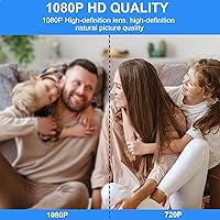 Vista 2 de Hidden Camera Wireless, Mini WiFi 1080P HD Camera for Home Security, APP Control Surveillance Camera Indoor Outdoor for Baby Pet, Secret Nanny Cam