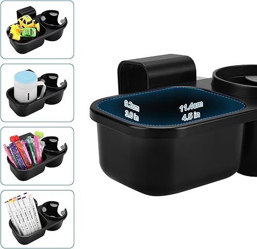 Miniatura 8 de Accmor Portavasos para niños para asientos de automóvil convertibles, soporte universal para vasos para niños, compatible con la mayoría de modelos